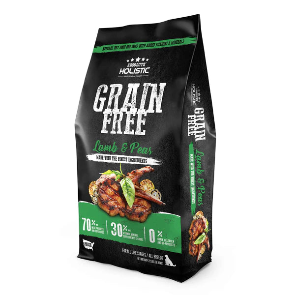 Absolute Holistic Grain-Free Dog Dry Food 22lb