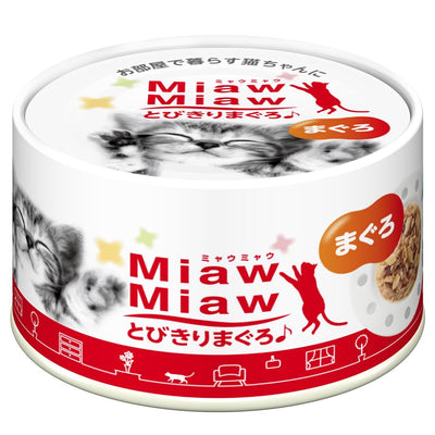 Aixia Miaw Miaw Tobikiri Canned Cat Food 60g