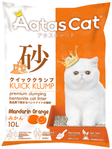 Aatas Cat Kuick Klump Clumping Bentonite Litter 10L