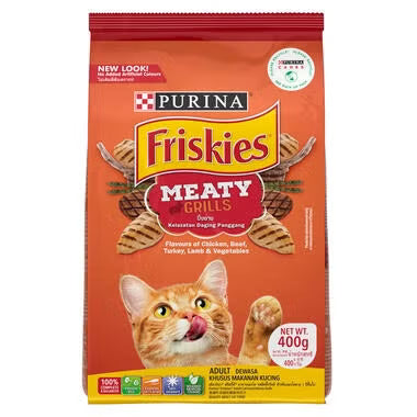 Friskies High Protein Dry Cat Food 1kg & 2.5kg