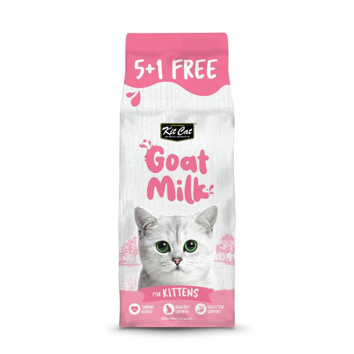 Kit Cat Savoury Soup / Milk Pouches for Cats 50g x 6