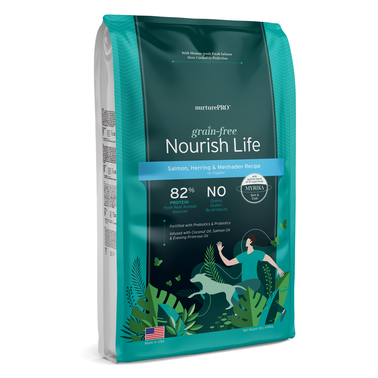Nurture Pro Nourish Life Slow-cooked Grain-free Dry Dog Food, Puppies (Salmon,Herring,and Menhaden Recipe)