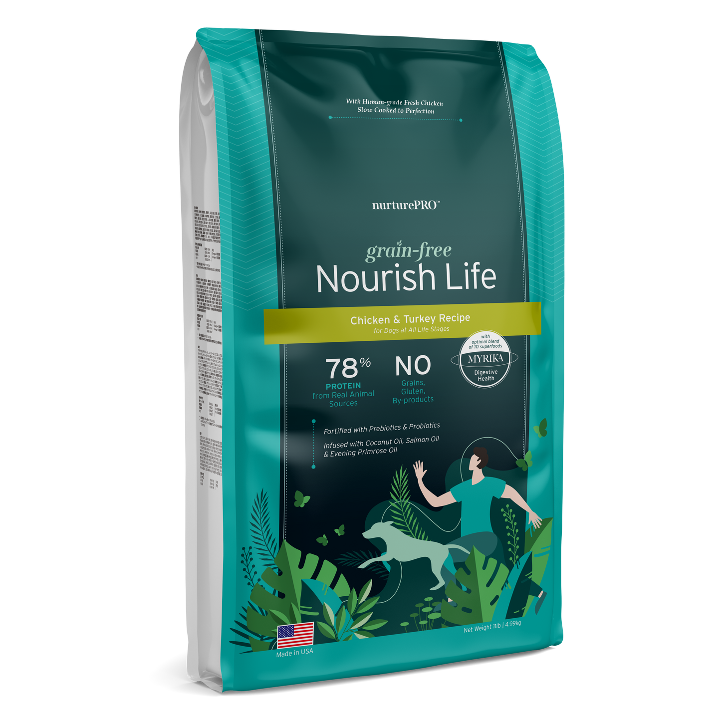 Nurture Pro Nourish Life Slow-cooked Grain-free Dry Dog Food (Chicken &Turkey)