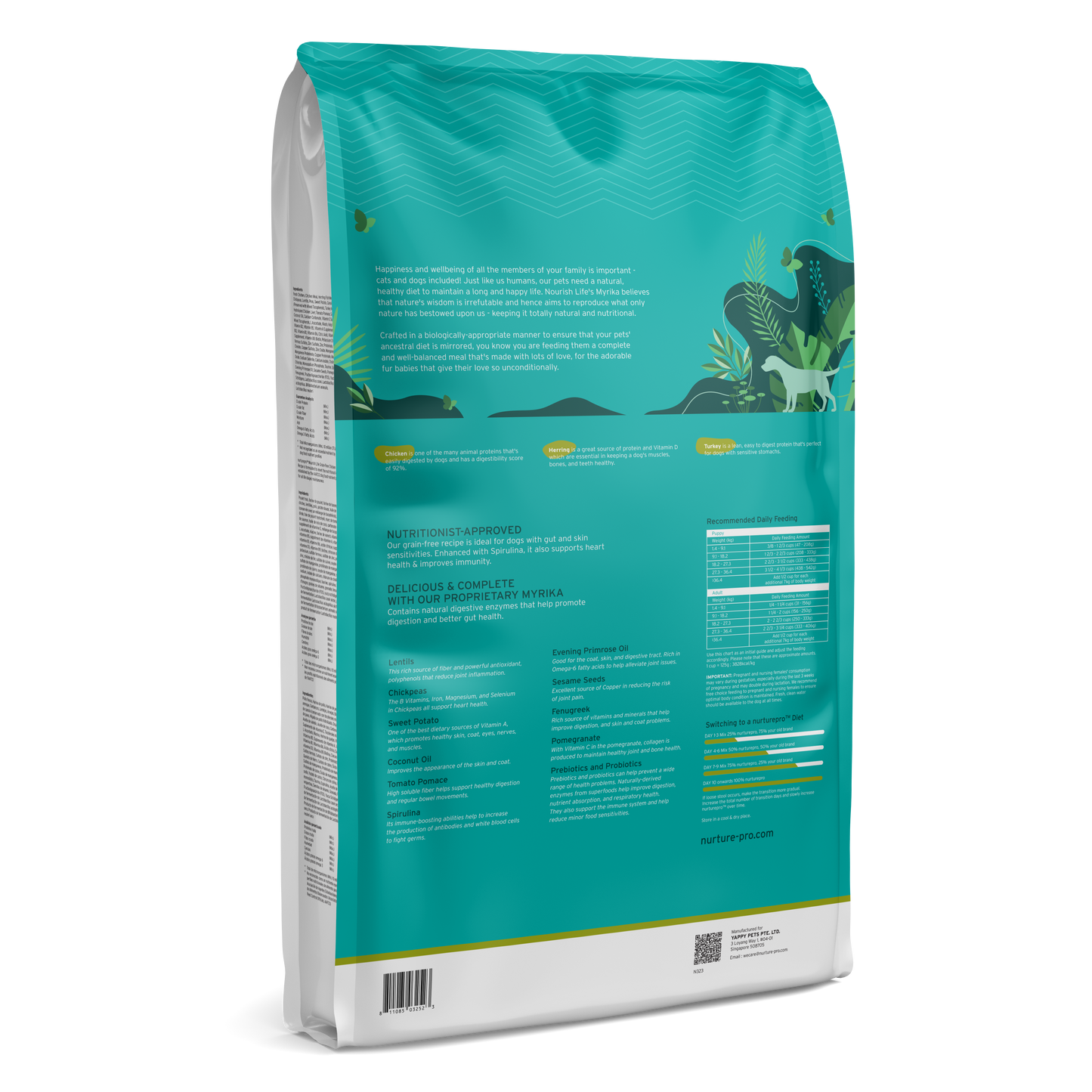Nurture Pro Nourish Life Slow-cooked Grain-free Dry Dog Food (Chicken &Turkey)