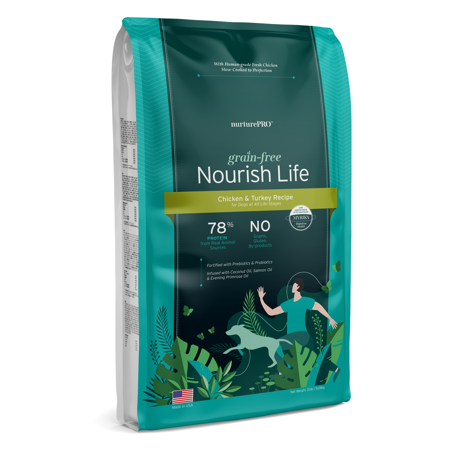 Nurture Pro Nourish Life Slow-cooked Grain-free Dry Dog Food (Chicken &Turkey)