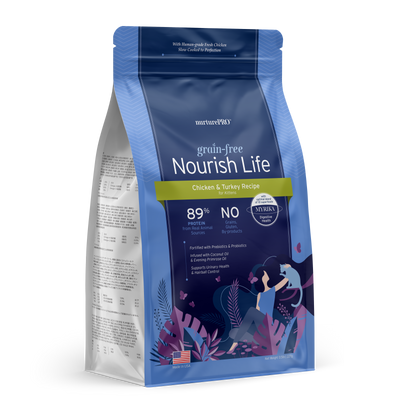 Nurture Pro Nourish Life Slow-cooked Grain-free Dry Cat Food, Kitten (Chicken &Turkey)