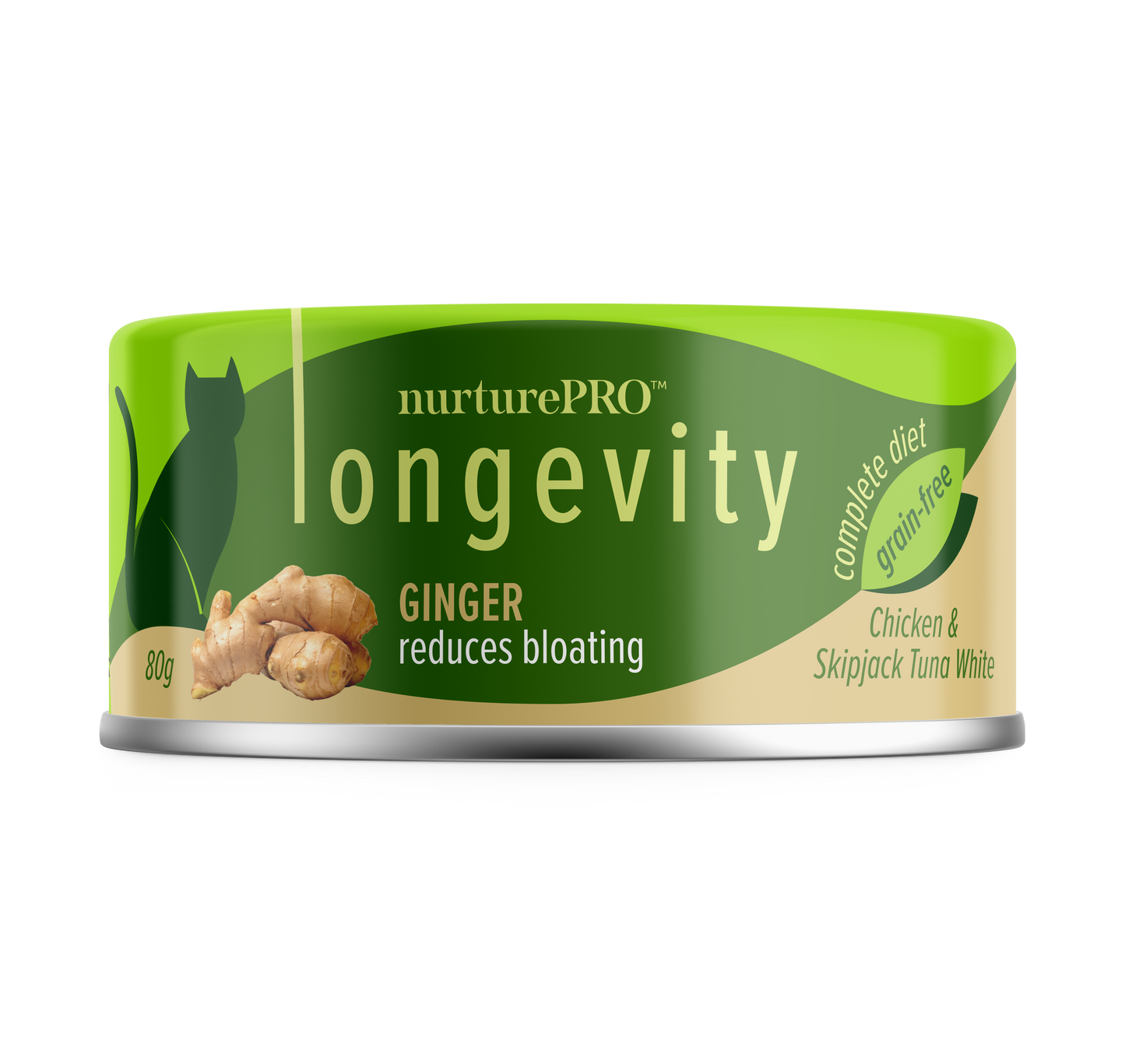 Nurture Pro Longevity Chicken & Skipjack Tuna Cat Wet Food 80g