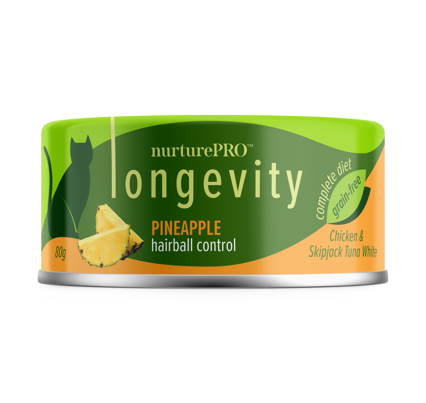 Nurture Pro Longevity Chicken & Skipjack Tuna Cat Wet Food 80g