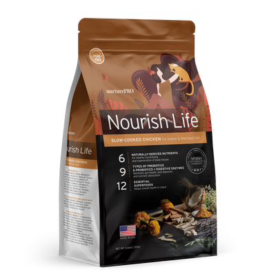 Nurture Pro Nourish Life Slow-cooked Dry Cat Food, Mature 7+ (Chicken)