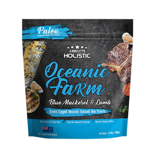 Absolute Holistic Air-Dried Dog Treats 100g