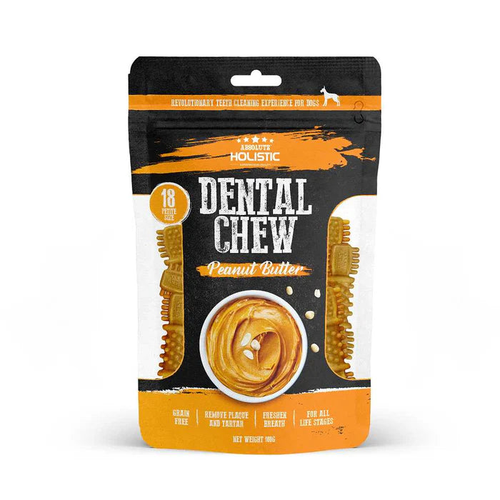 Absolute Holistic Multi Pack Grain-Free Dental Chew Dog Treats 160g