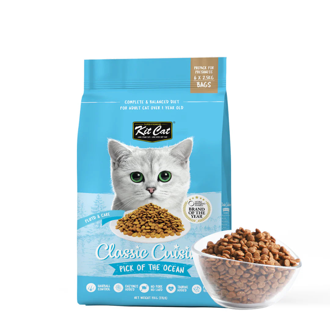 Kit Cat Super Premium Cat Dry Food 15kg