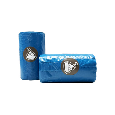 Care For The Good Scented Poop Bags with Handles (120 bags - 8 rolls of 15 bags)