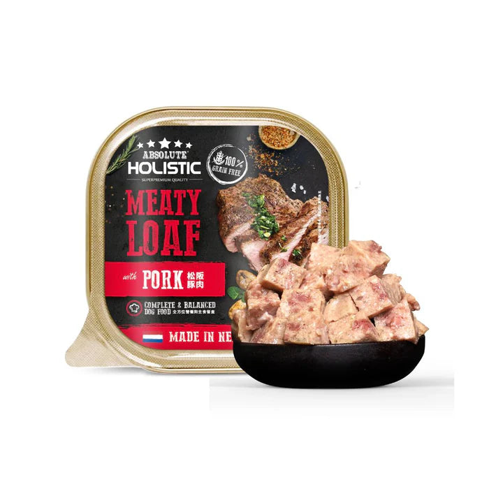 Absolute Holistic Dog Meaty Loaf Dog Wet Food 100g