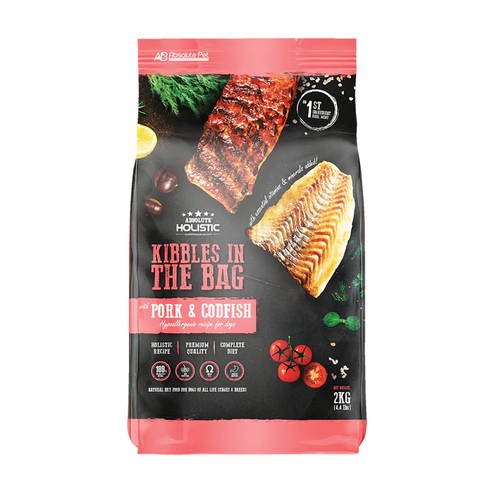 Absolute Holistic Kibbles In The Bag Dog Dry Food 2kg