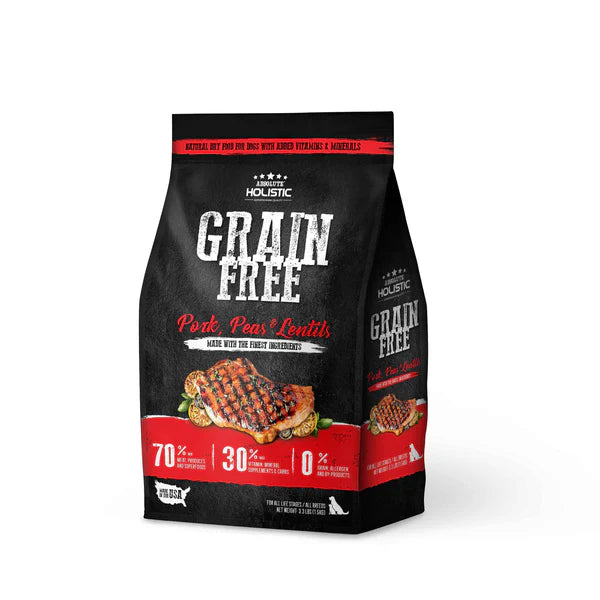 Absolute Holistic Grain-Free Dog Dry Food 3.3lb