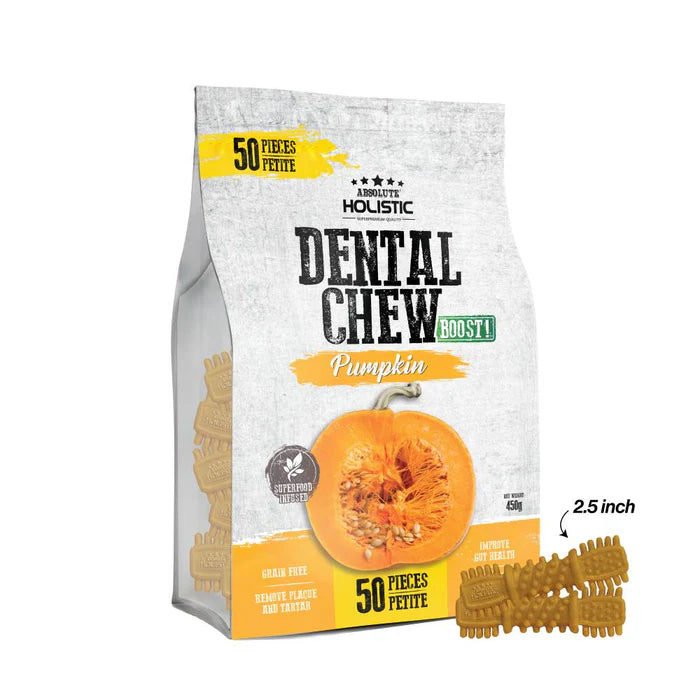 Absolute Holistic Dog Dental Chew Petite Dog Treats 450g