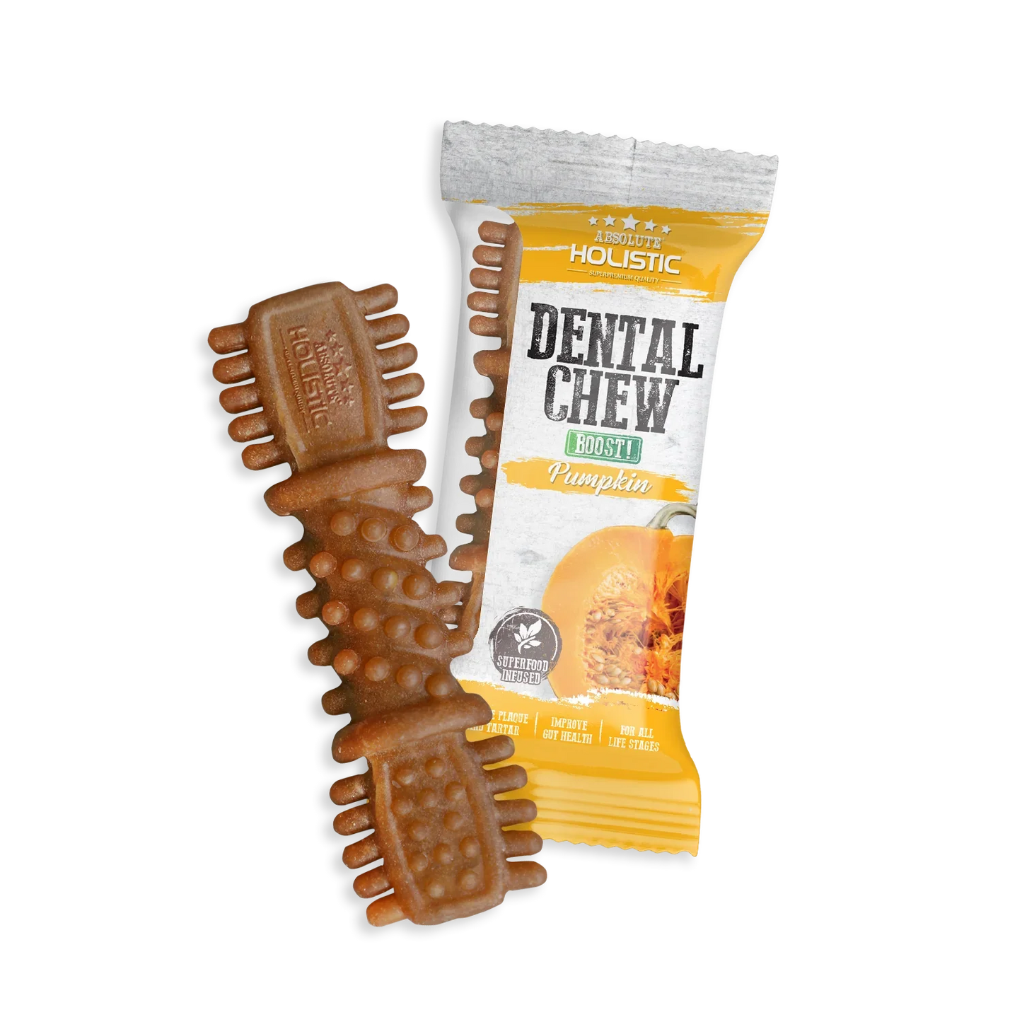 Absolute Holistic Boost Dental Chew Dog Treats 25g