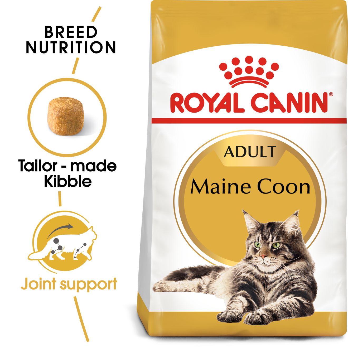 Royal Canin Nutrition Maine Coon Adult Dry Cat Food 4kg