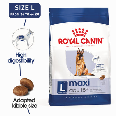 Royal Canin Canine Maxi Adult 5+ Dry Dog Food 15kg