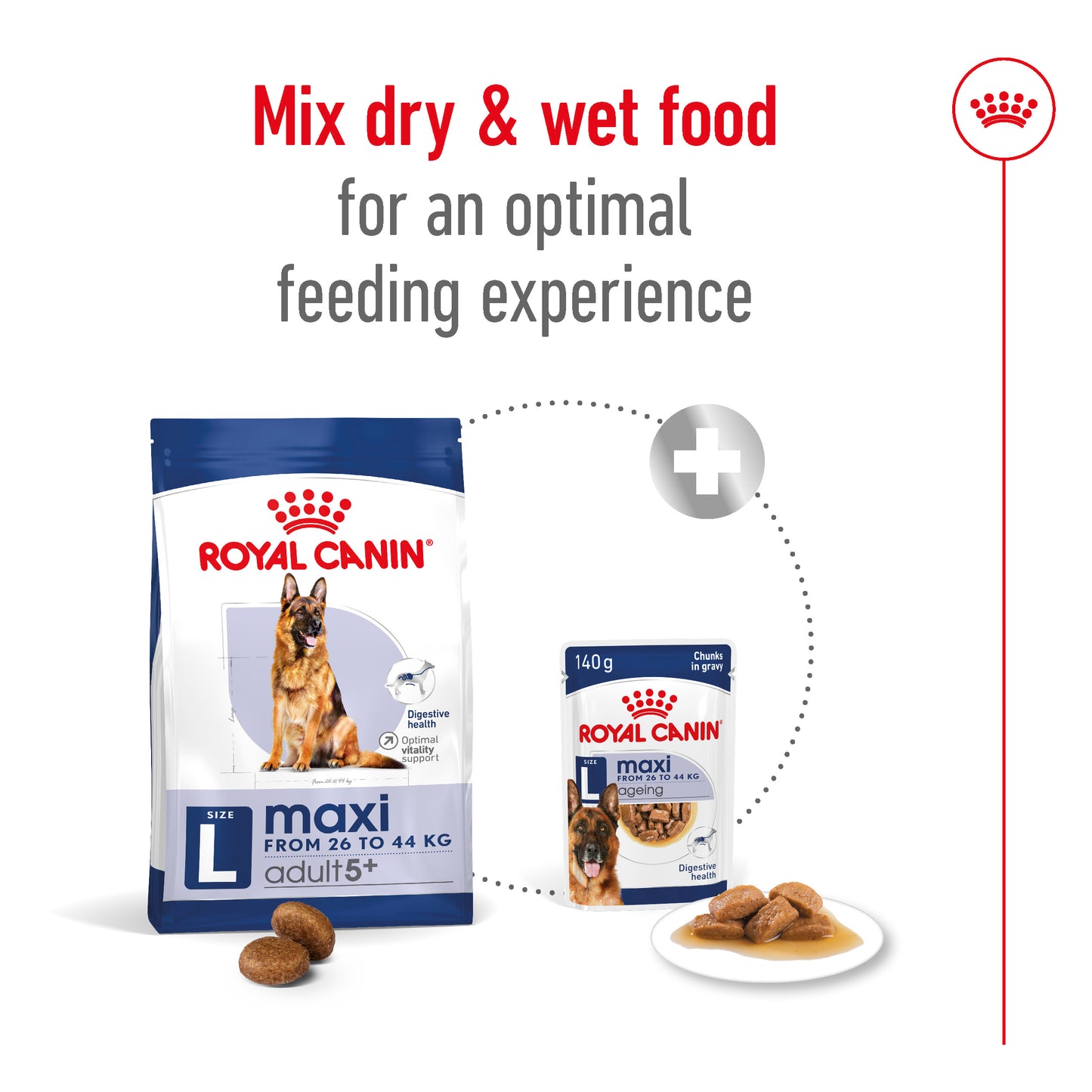 Royal Canin Canine Maxi Adult 5+ Dry Dog Food 15kg