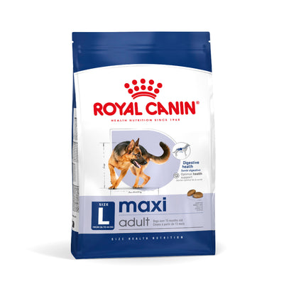 Royal Canin Canine Maxi Adult Dry Dog Food 4kg & 10kg