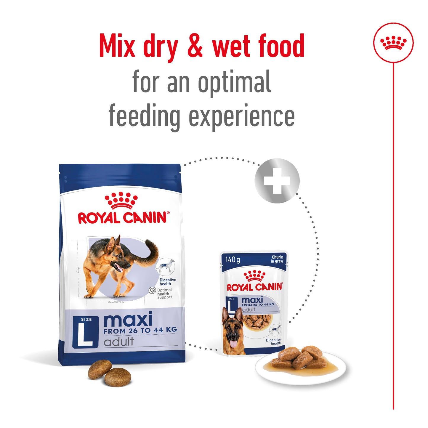 Royal Canin Canine Maxi Adult Dry Dog Food 4kg & 10kg