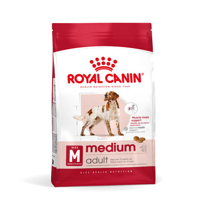 Royal Canin Canine Medium Adult Dry Dog Food 4kg & 10kg