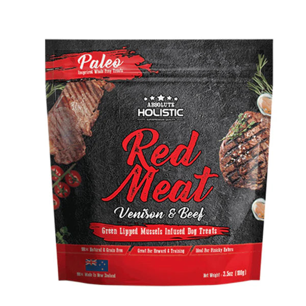 Absolute Holistic Air-Dried Dog Treats 100g