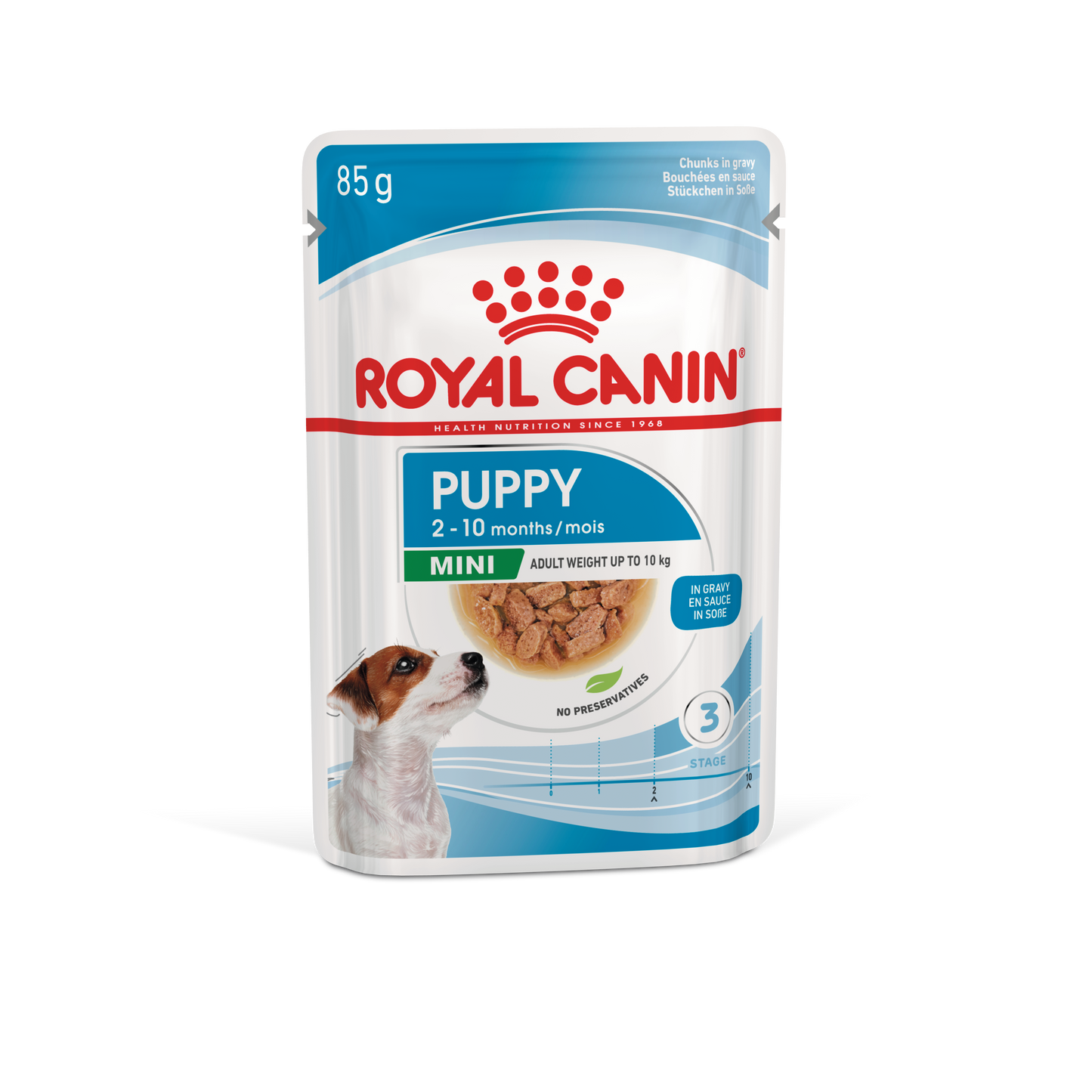 Royal Canin Mini Puppy Pouch Wet Dog Food 85g x 12