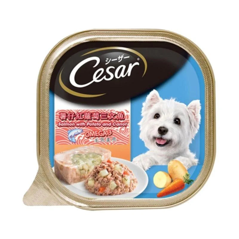 💥 Cesar Dog Food Wet 100g | Mix & Match 11 Flavours | Bundle of 24 🐶 Save More, Feed Better!