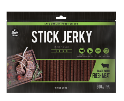 Bowwow Lamb Jerky Dog Treats [Wt: 500 g]