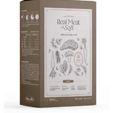 BowWow Real Meat Handmade Soft Meal Eye Care Beef [Wt : 1 kg]