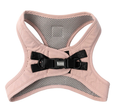 FuzzYard Life Step-in Dog Harness,Soft Blush [Size: Large]