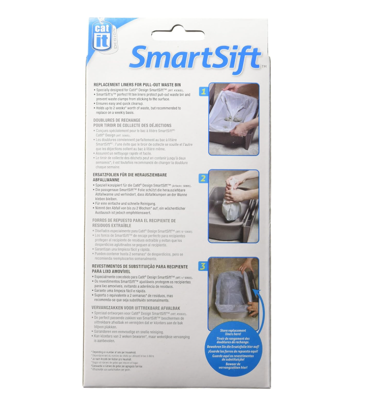 Catit Design SmartSift Biodegradable Replacement Liners