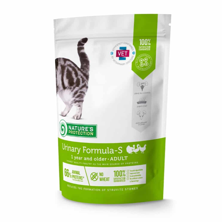 🔥LIMITED DEAL 50% off 🐱 Nature's Protection Urinary Formula-S Dietary Cat Dry Food 400g🔥
