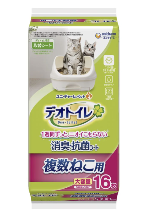 Unicharm Deo - Toilet Multipads Refill 16pcs