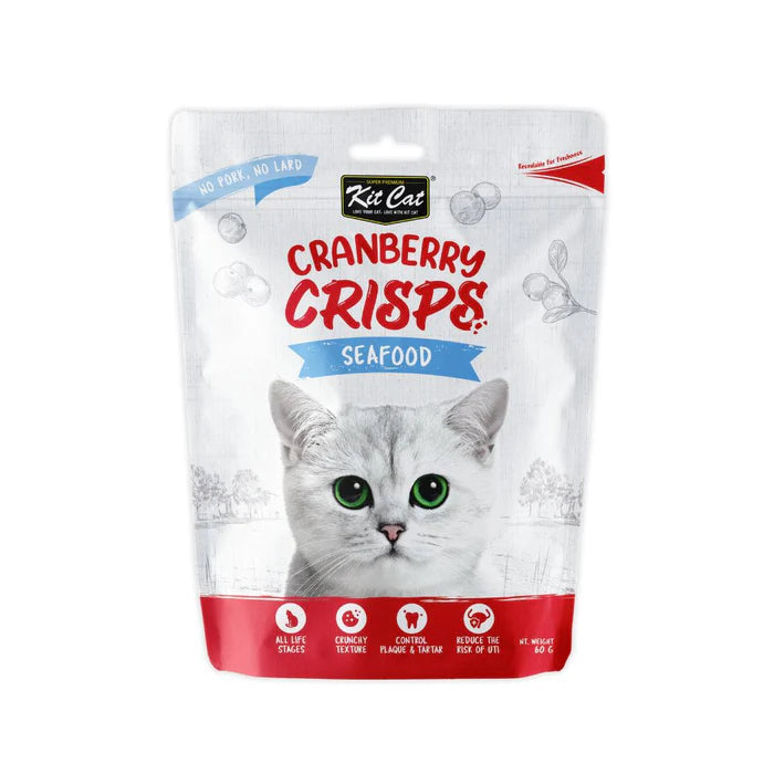 Kit Cat Cranberry Crisps Cat Treats 60g