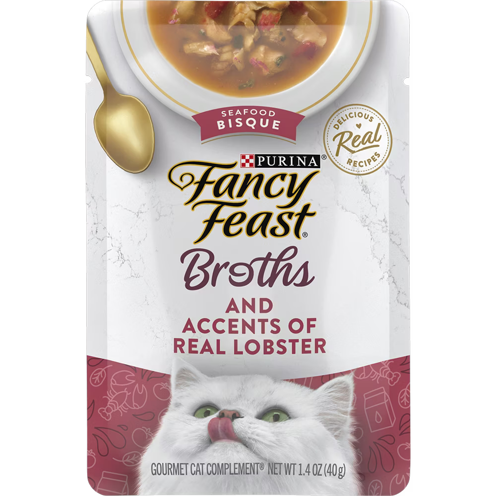 Fancy Feast Broths Pouch Cat Wet Food 40g