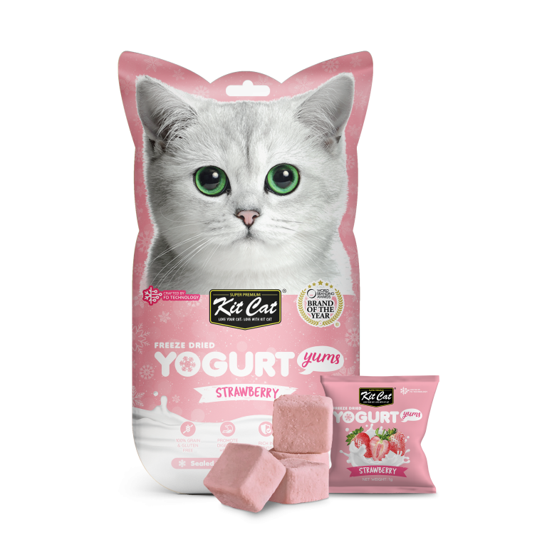 Kit Cat Yogurt Yums Freeze Dried Cat Treats 10g