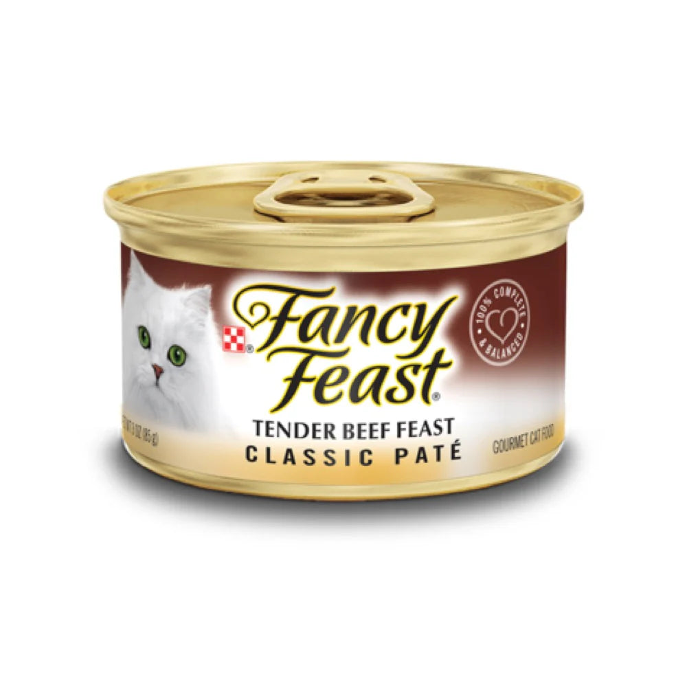 Fancy Feast Classic Pate Canned Cat Wet Food 85g x 24pcs