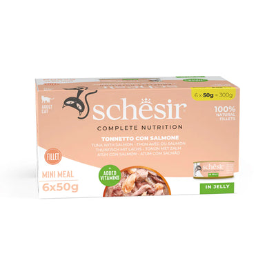 Schesir Complete Nutrition Cat Multipack Wet Cat Food (6x50 G)