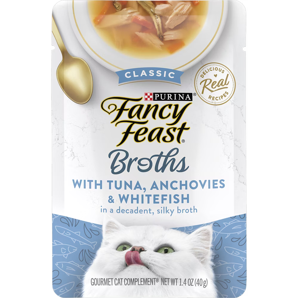 Fancy Feast Broths Pouch Cat Wet Food 40g