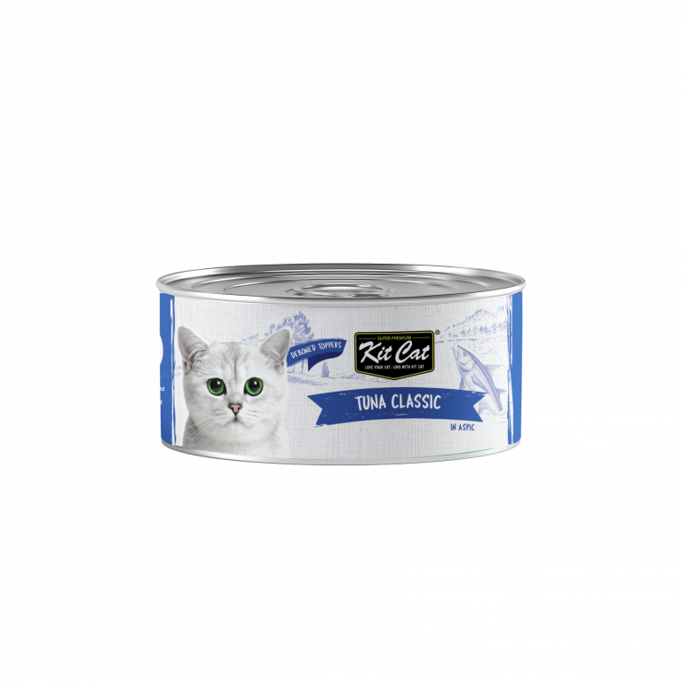 Kit Cat Tuna Deboned Toppers Grain-Free Cat Food 80g x 24pcs