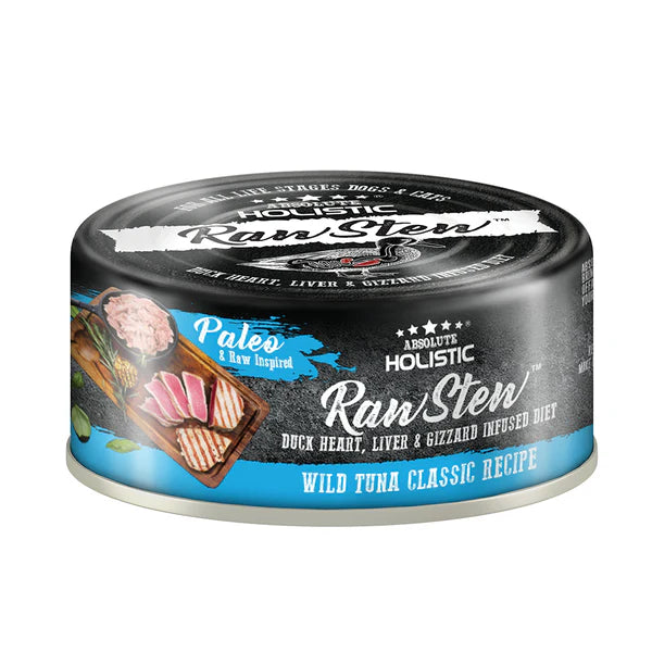 Absolute Holistic Raw Stew Duck Organs Dog & Cat Wet Food 80g