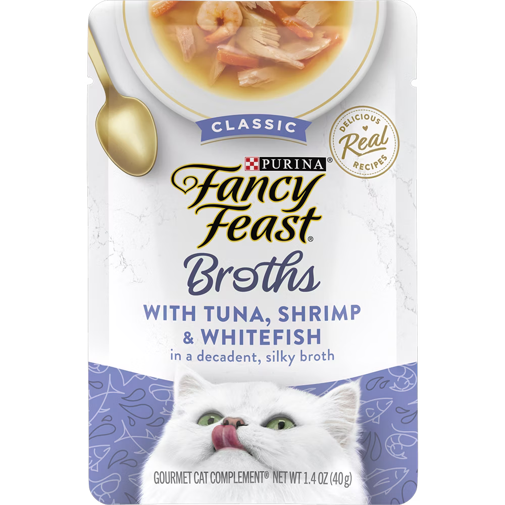 Fancy Feast Broths Pouch Cat Wet Food 40g