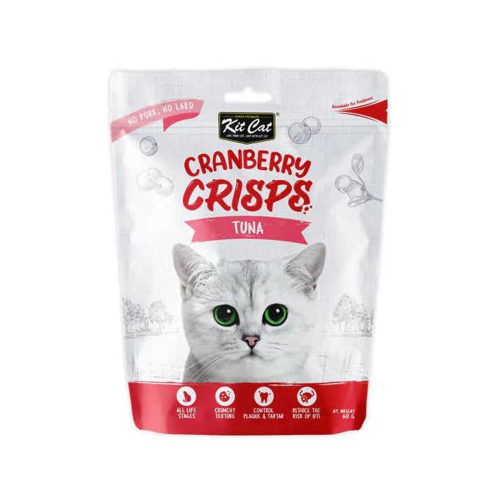 Kit Cat Cranberry Crisps Cat Treats 60g