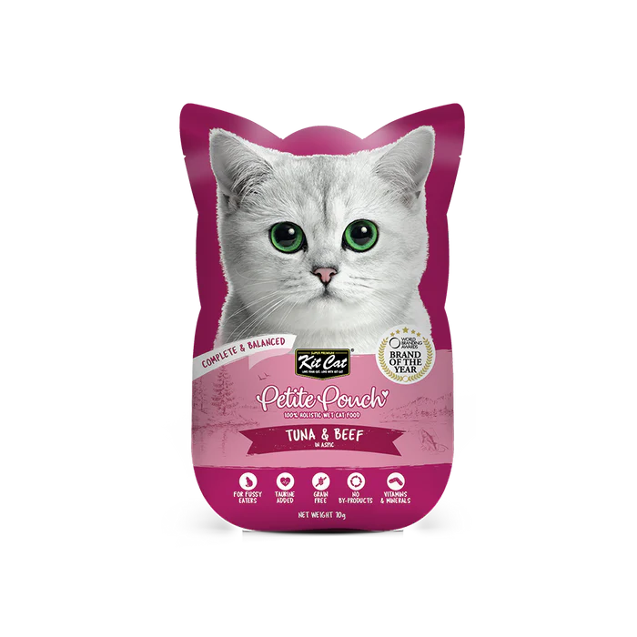 Kit Cat Petite Pouch Complete & Balanced Cat Wet Food 70g