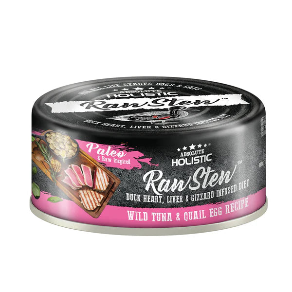 Absolute Holistic Raw Stew Duck Organs Dog & Cat Wet Food 80g