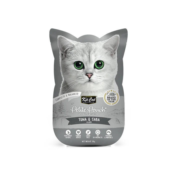 Kit Cat Petite Pouch Complete & Balanced Cat Wet Food 70g